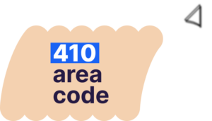 Significance of Area Code 410